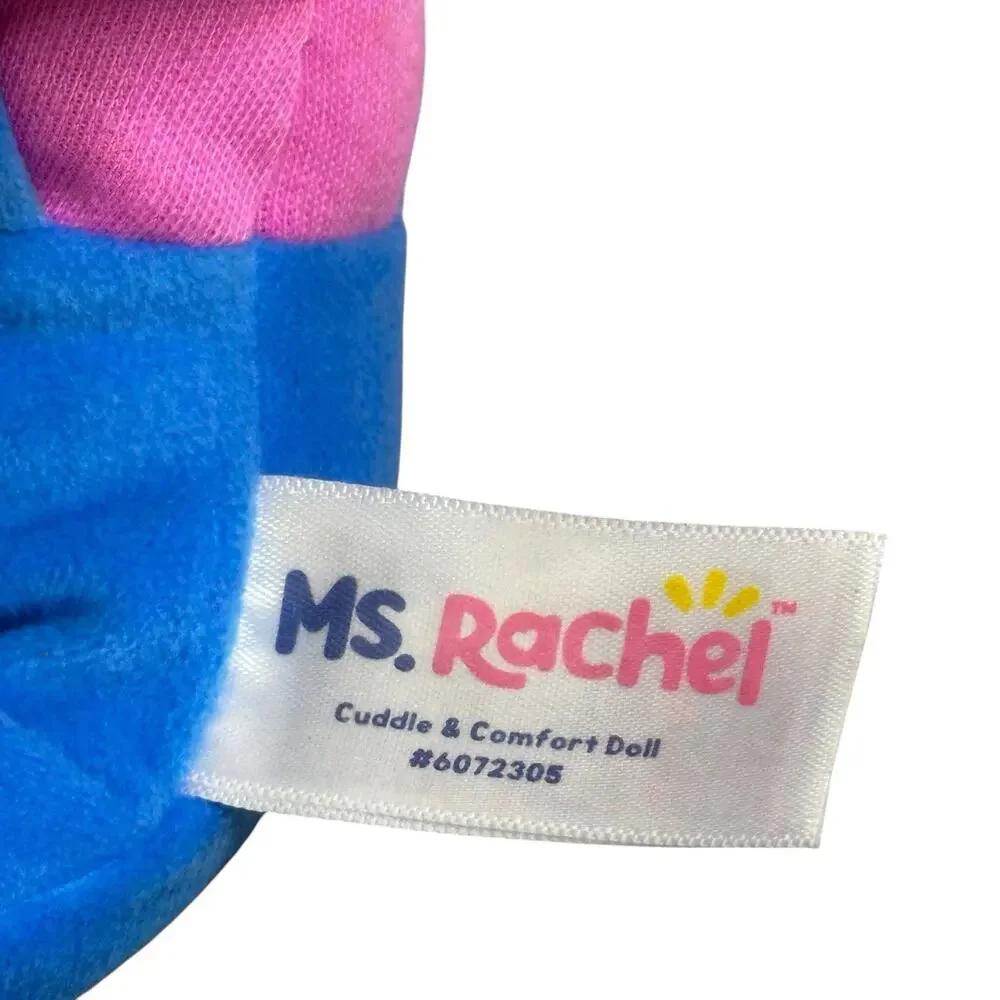 Ms. Rachel Cuddle And Comfort Doll Miss Mrs. Soft Genuine Plush Educational Toy